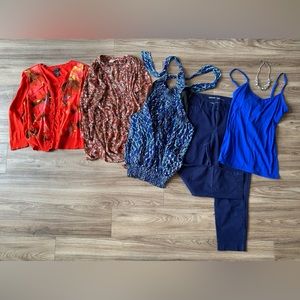 1 for $30 or 6 for $70 Red and blue size M medium bundle